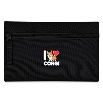 corgi - Pencil Case - black - Front