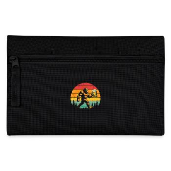 Bigfoot Beer Alcohol Beer Tinker Retro Gift - Pencil Case - black - Front