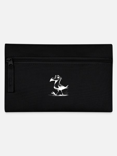 Drôle d’oiseau avec un œil pour le non-sens - Trousse - noir