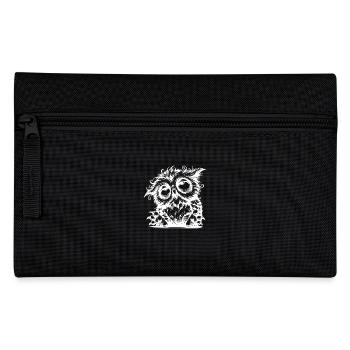 Hiboux, cernes ? Mes accessoires naturels - Trousse - noir - Devant