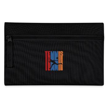 Tennis Vintage Amateur de Tennis Joueur de Tennis Sports - Trousse - noir - Devant