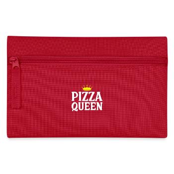 Pizza Queen Funny Quote - Trousse - rouge - Devant