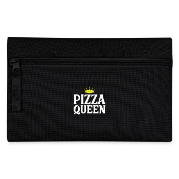 Pizza Queen Funny Quote - Trousse - noir - Devant