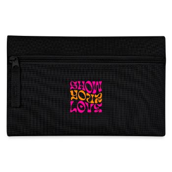 Show Your Love - Federtasche - Schwarz - Vorne