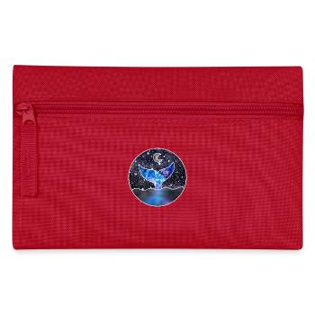 Kosmischer Meerjungfrauenschwanz - Federtasche - Rot - Vorne