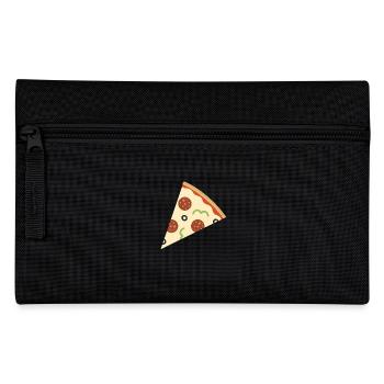 Tranche de pizza - Trousse - noir - Devant