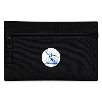 Goalkeeper (blue and white) - Pencil Case - black - Front