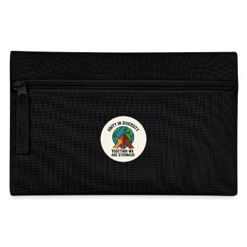 UNITÉ DANS LA DIVERSITÉ - Trousse - noir - Devant