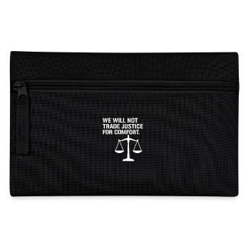 Nous n’échangerons pas la justice contre le confort - Trousse - noir - Devant