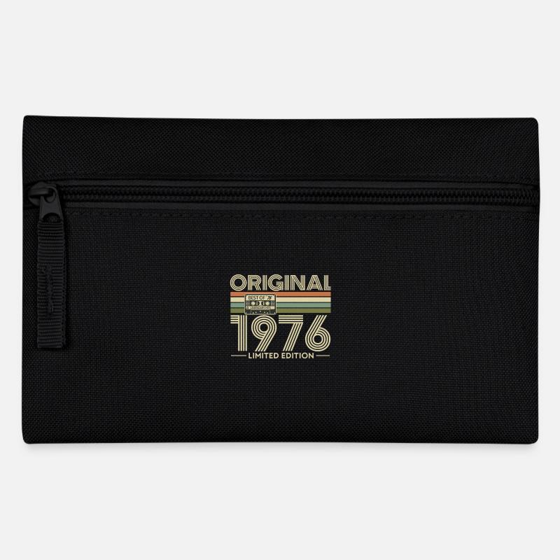 1976 - Federtasche - Schwarz