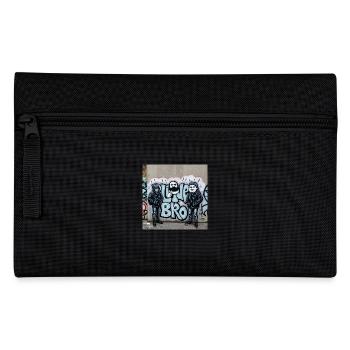 Bro-Shirt - Federtasche - Schwarz - Vorne