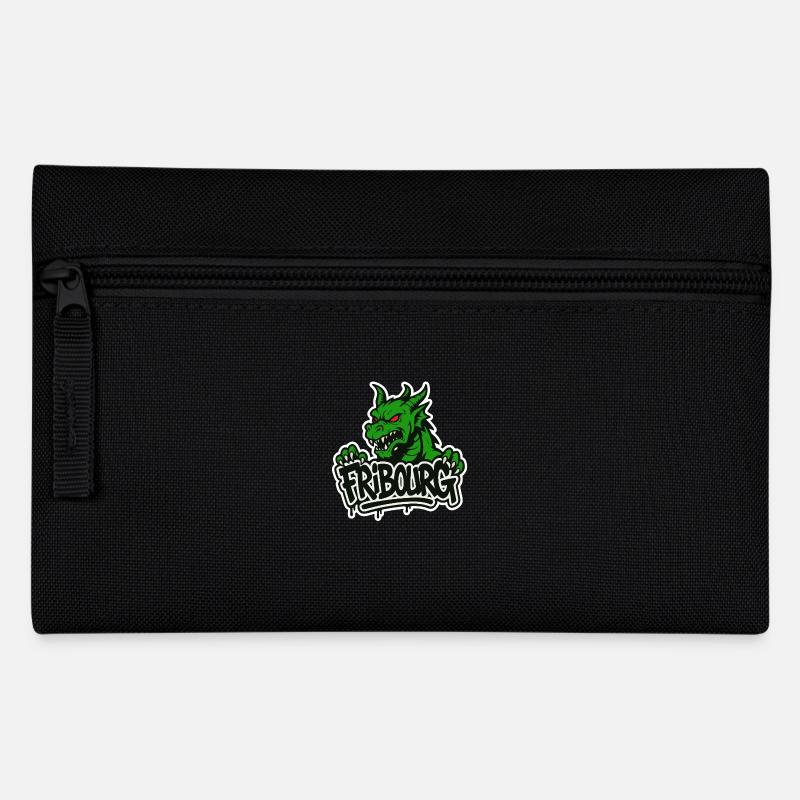 Fribourg Dragon - Pencil Case - black