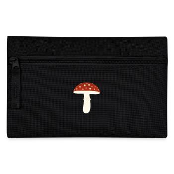 Toadstool Fly Agaric Mushroom - Pencil Case - black - Front