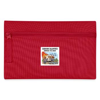 Embrace the Chaos - Pencil Case - red - Front