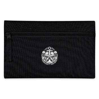 Logo de l’ancre d’étoile de mer - Trousse - noir - Devant