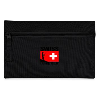 Swiss Fishing Crew Fishing Shirt - Pencil Case - black - Front