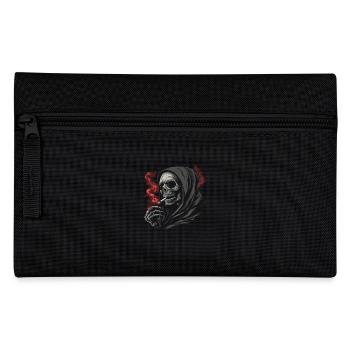 Sensenmann mit Zigarette. - Federtasche - Schwarz - Vorne