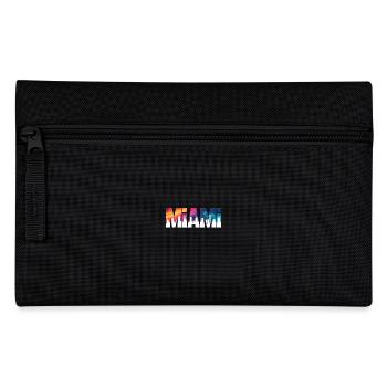Miami - Logo de la ville cool - Trousse - noir - Devant