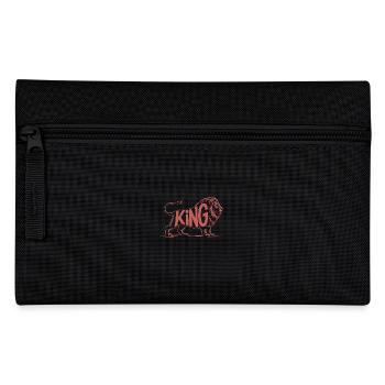 King - Cool Lion Logo - Pencil Case - black - Front