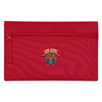 Love knows no boundaries - Pencil Case - red - Front