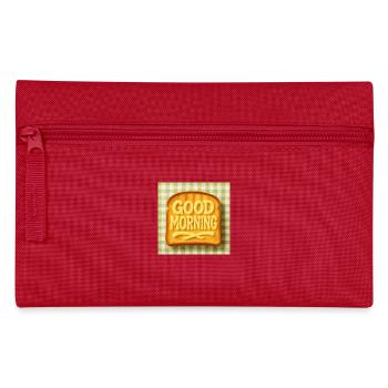 Bonjour toast au beurre - Trousse - rouge - Devant