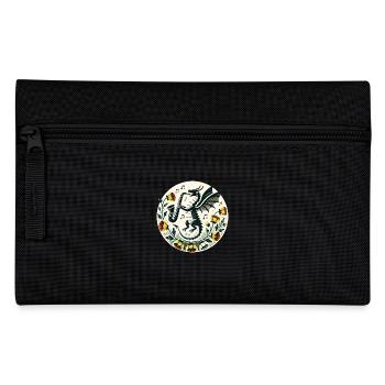 Saxophone Dragon Jazz Fantasy - Pencil Case - black - Front
