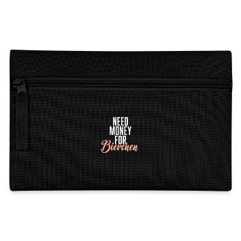 Need Money For Bierchen - Pencil Case - black - Front