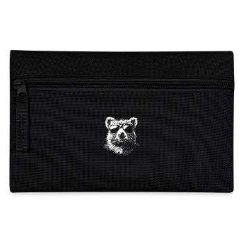 Lunettes de soleil Quokka drôles - Trousse - noir - Devant