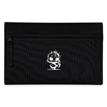 Duck on caffeine present when the cup is empty - Pencil Case - black - Front