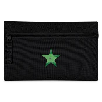Camouflage vintage star - Pencil Case - black - Front