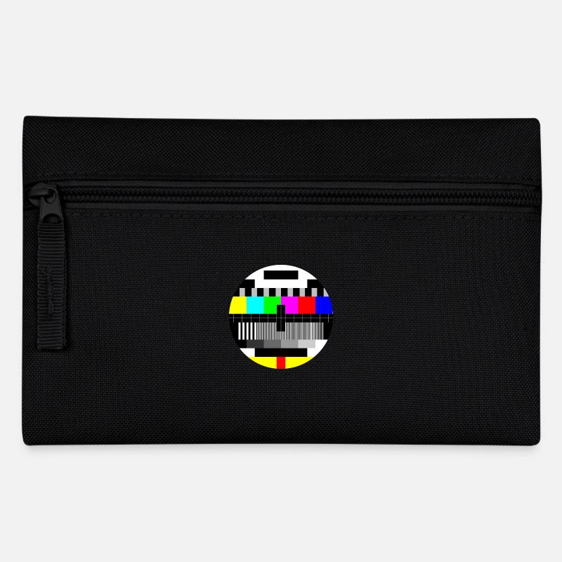 testbilde - Pencil Case - black