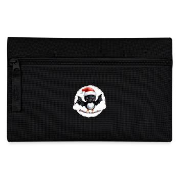 Bat Christmas - Pencil Case - black - Front