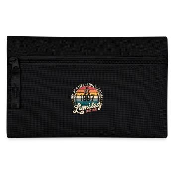 Geburtstagsgeschenk 1997 Jahrgang 1997 Retro 1997 - Federtasche - Schwarz - Vorne