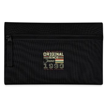Birthday Gift June 1980, Gift June 1980 - Pencil Case - black - Front