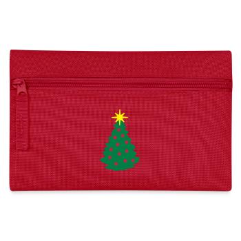 Arbre de Noël - Trousse - rouge - Devant