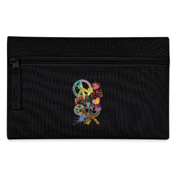 Faites l'amour pas la guerre - Trousse - noir - Devant