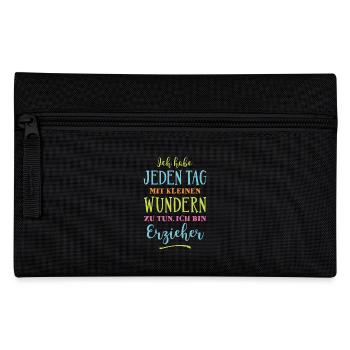 Erzieher - Kleine Wunder - Federtasche - Schwarz - Vorne