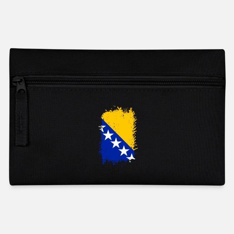 Bosnia - Pencil Case - black