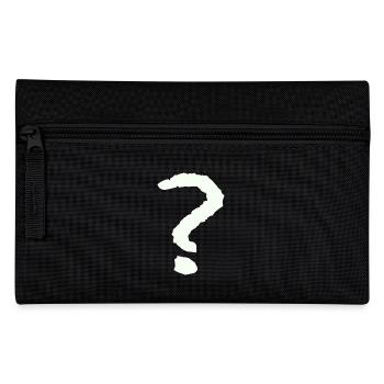 question mark - Pencil Case - black - Front