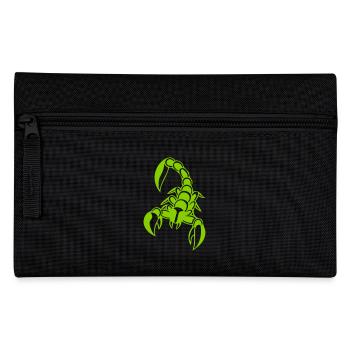 Skorpion - Federtasche - Schwarz - Vorne