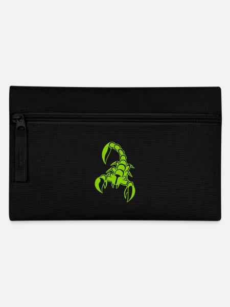 Skorpion - Federtasche - Schwarz