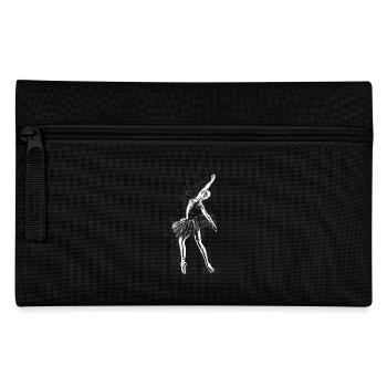 Ballerina tanzt Ballett in den Sternen - Federtasche - Schwarz - Vorne