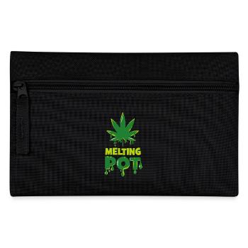 Melting Pot - Federtasche - Schwarz - Vorne