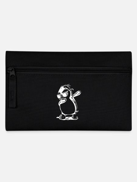 Cute Dabbing Penguin - Federtasche - Schwarz