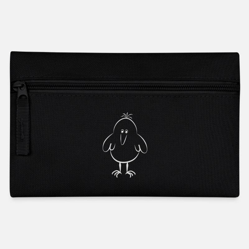 Petit moineau - Trousse - noir