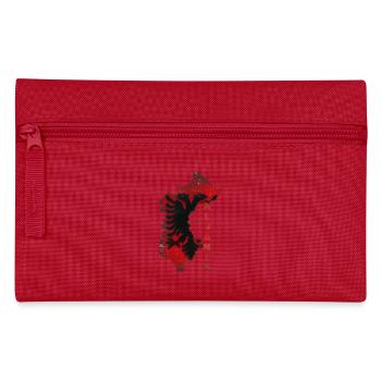 Albania - Federtasche - Rot - Vorne