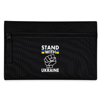 stand with ukraine - Pencil Case - black - Front