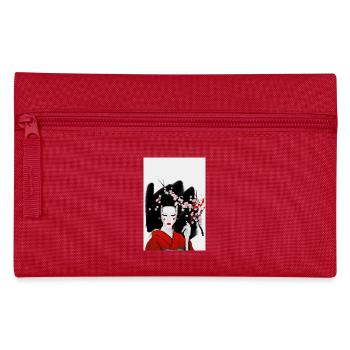 Bloody geisha - Pencil Case - red - Front