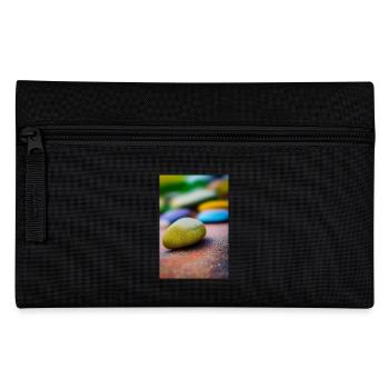 Pierres colorées - Trousse - noir - Devant