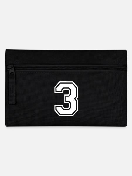 3 - Federtasche - Schwarz